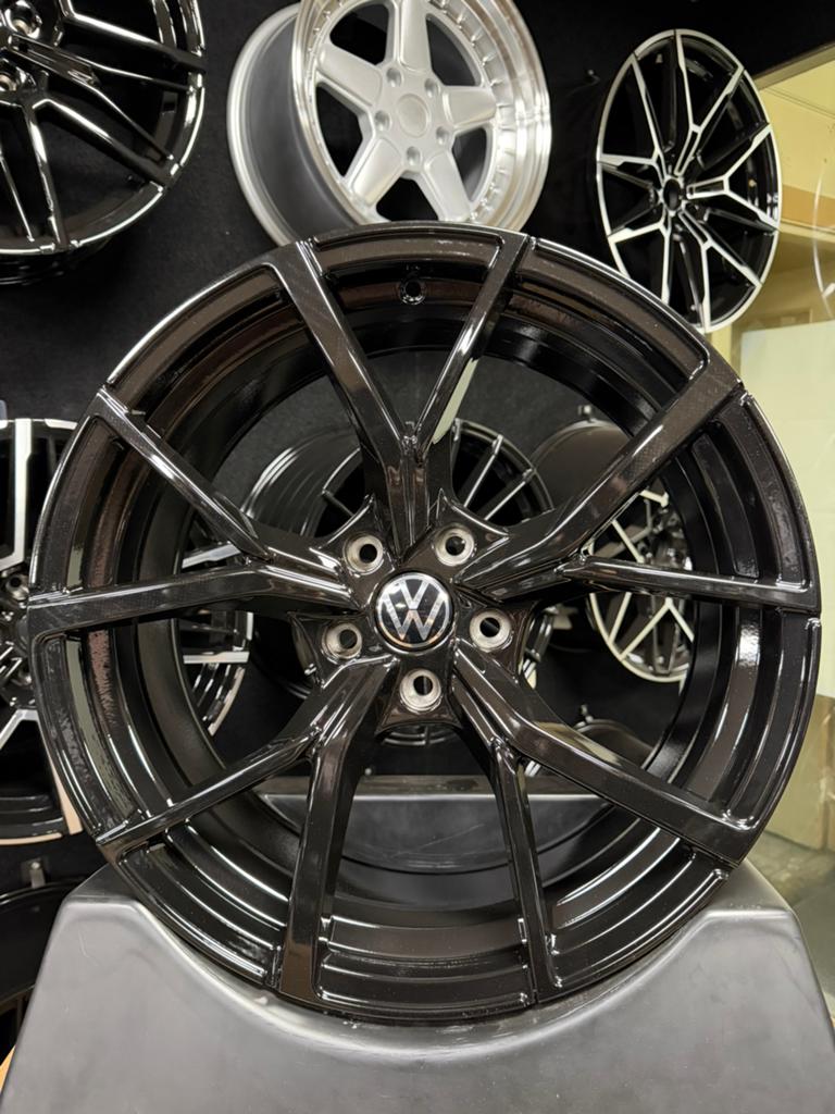 19 inch velgen voor Volkswagen Estoril R look 5x112 Golf 7 8, 19 inch, Velg(en), Nieuw, Ophalen of Verzenden