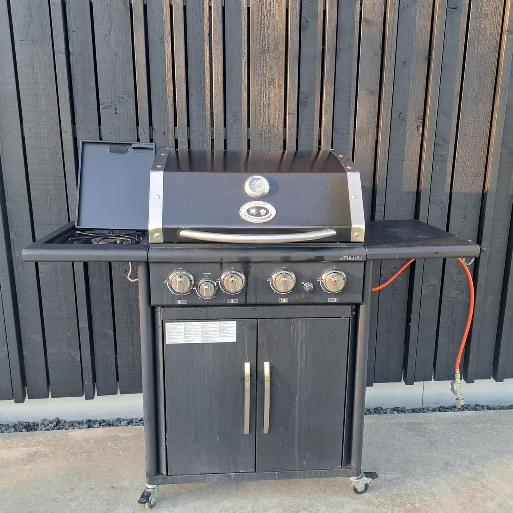 Fijne gasbbq Australia 425G met pizzasteen en losse gaspit, Ophalen, Zo goed als nieuw, European Outdoorchef
