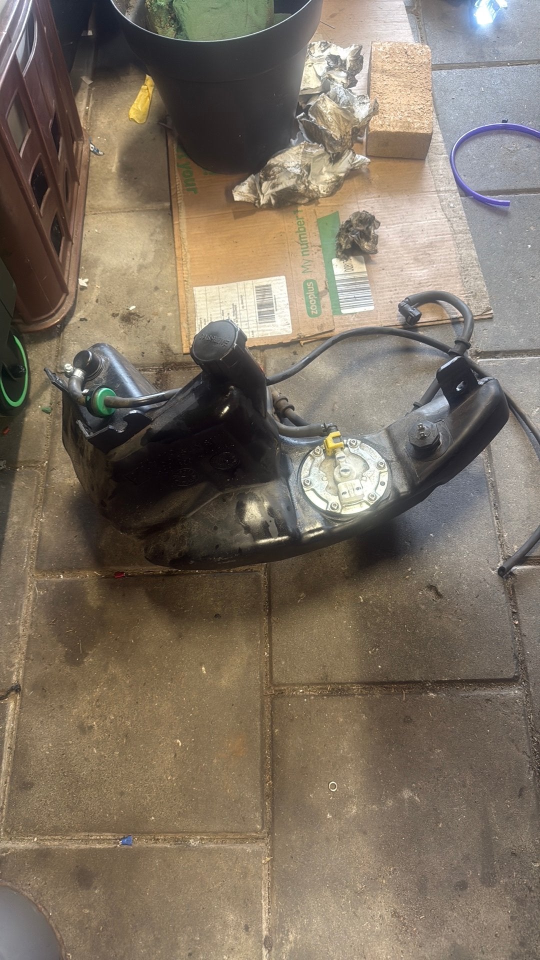 Zip iget benzine tank, Ophalen, Zo goed als nieuw, Tank, Piaggio