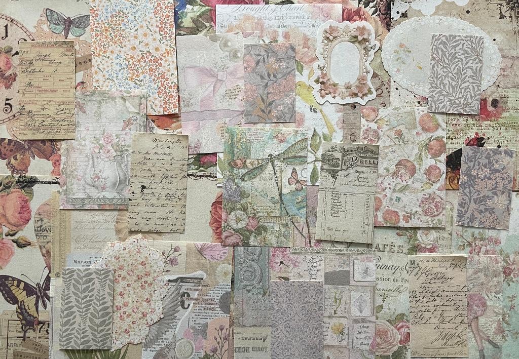 Bonte kleuren, scrapbooking, bulletjournal, journal papier, Verzenden, Nieuw, Papier of Karton