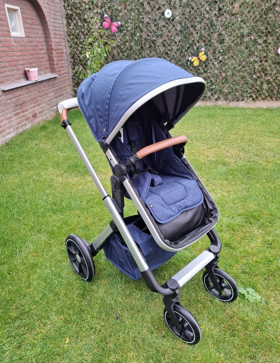 Gloednieuwe 2-in-1 Kinderwagen - Blauw, Kinderen en Baby's, Kinderwagens en Combinaties, Ophalen