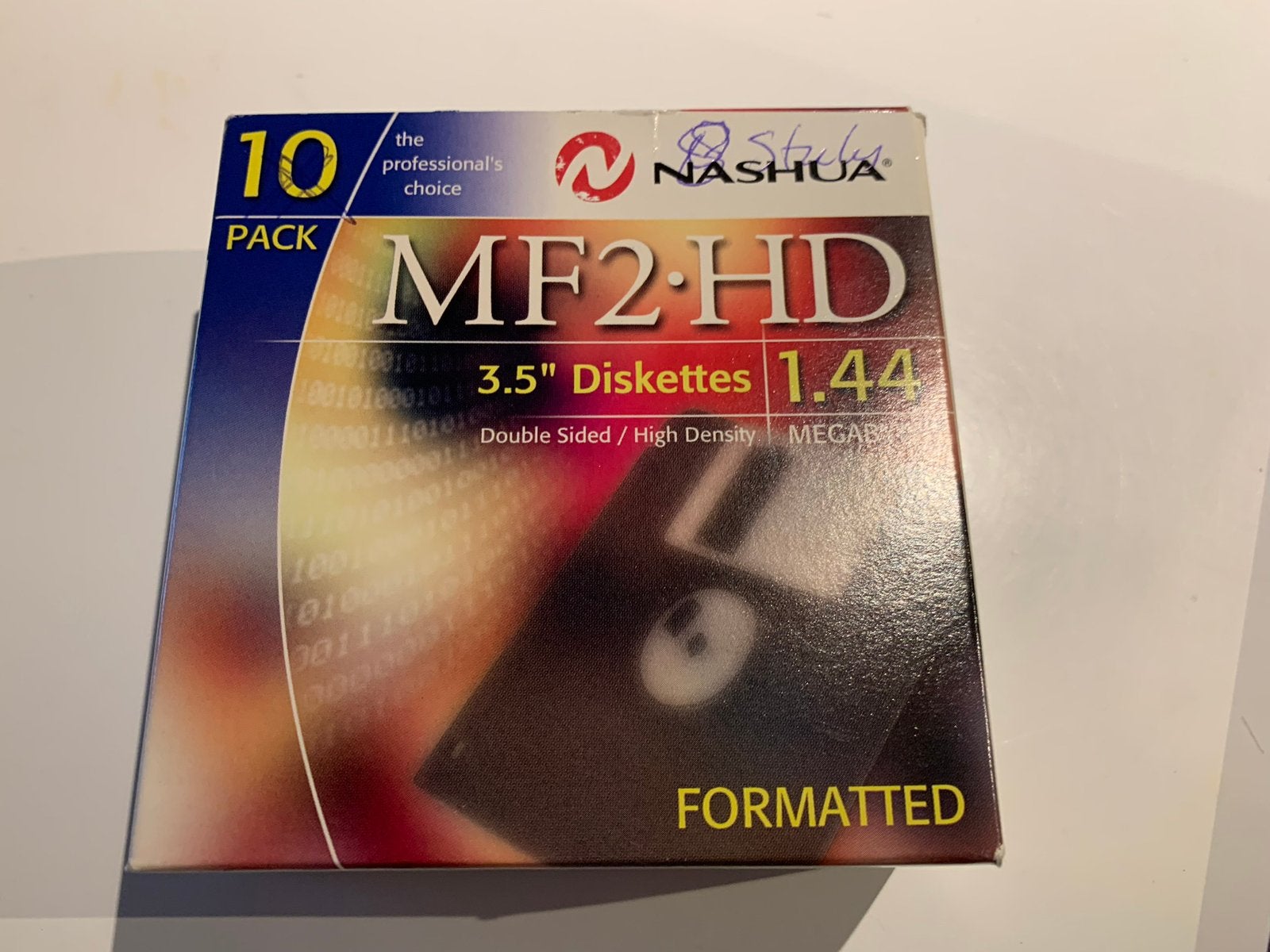 8 nieuwe Nashua 1.44MB 3,5" floppy diskettes in verpakking, Computers en Software, Vintage Computers, Ophalen of Verzenden, Nashua