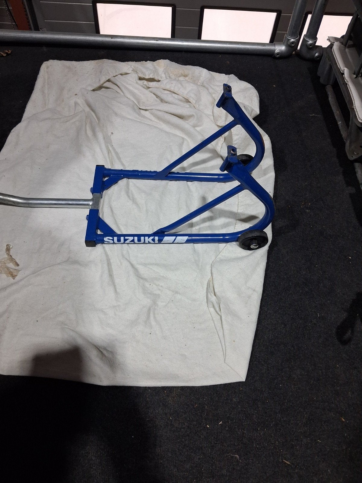 Motorfiets paddockstand voor en achter, Motoren, Ophalen of Verzenden, Gebruikt