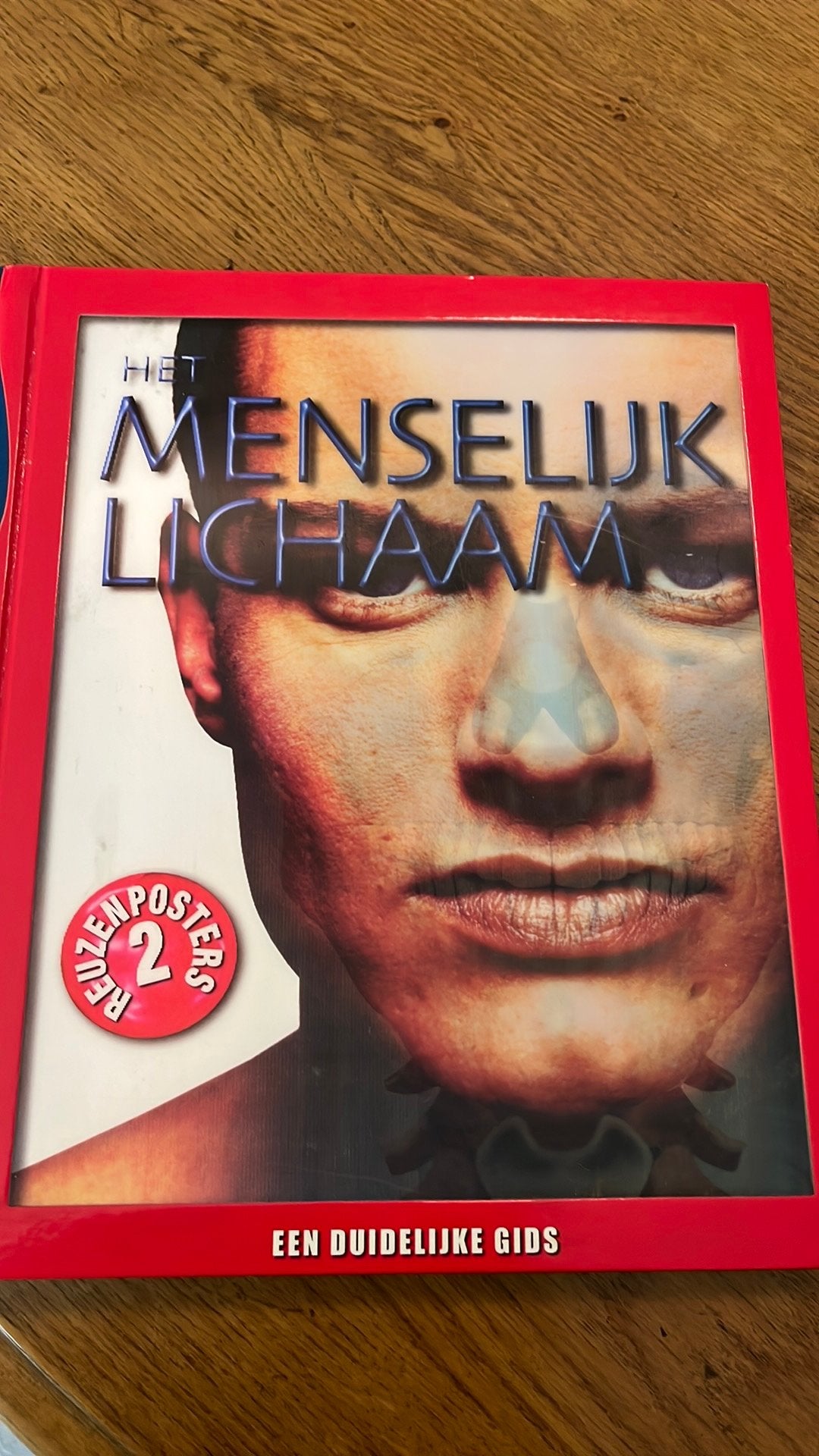 Algemeen - MENSELIJK LICHAAM-MET 2 REUZENPOSTERS, Boeken, Ophalen of Verzenden, Zo goed als nieuw, Algemeen