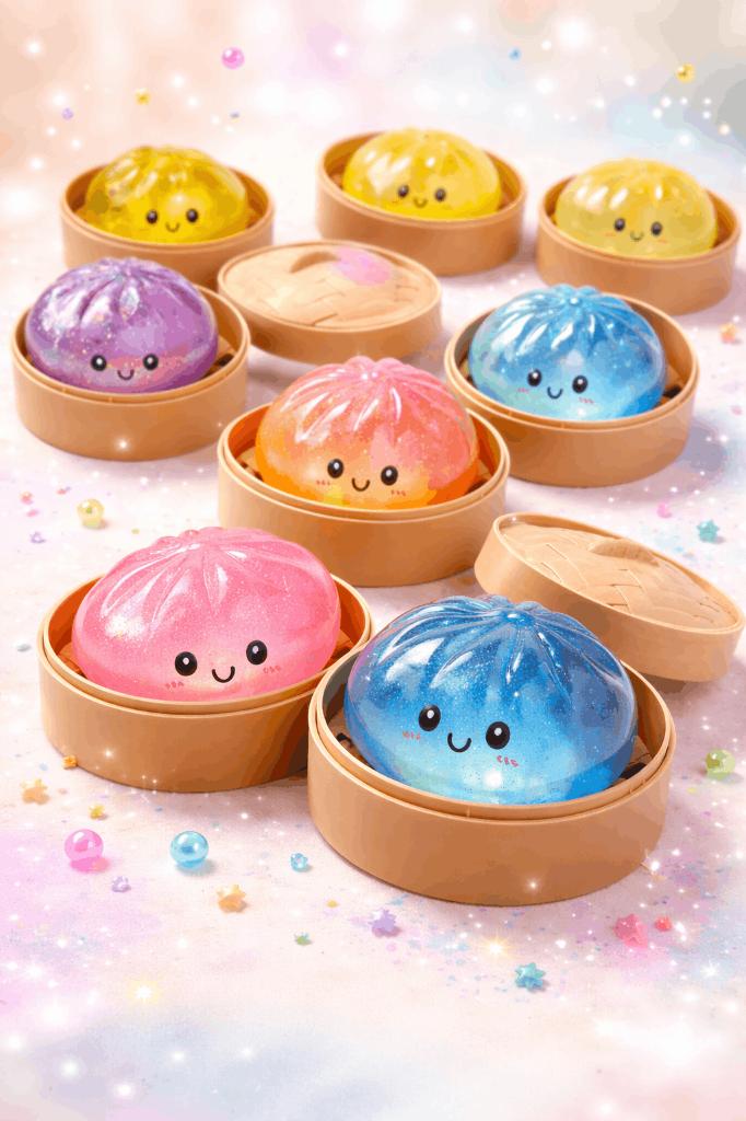 Officiele Squishy dumplings  & Meer!, Verzamelen, Speelgoed, Nieuw, Ophalen of Verzenden