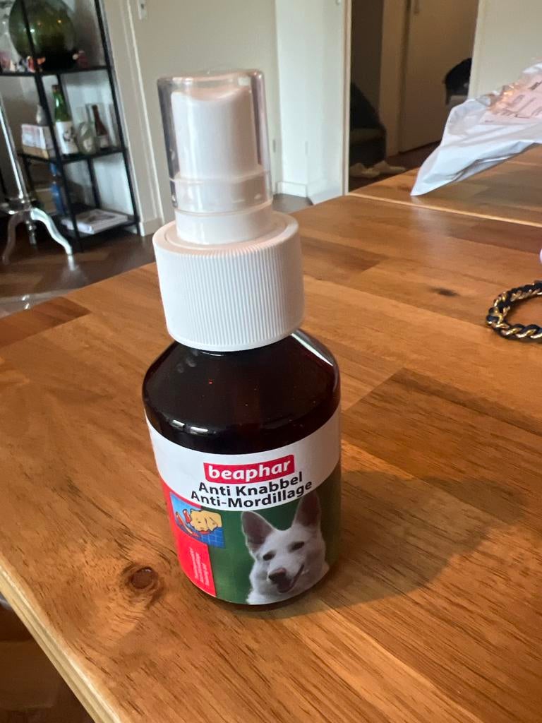 Anti knabbel tegen ongewenst knaaggedrag aan meubels etc, Ophalen of Verzenden, Zo goed als nieuw