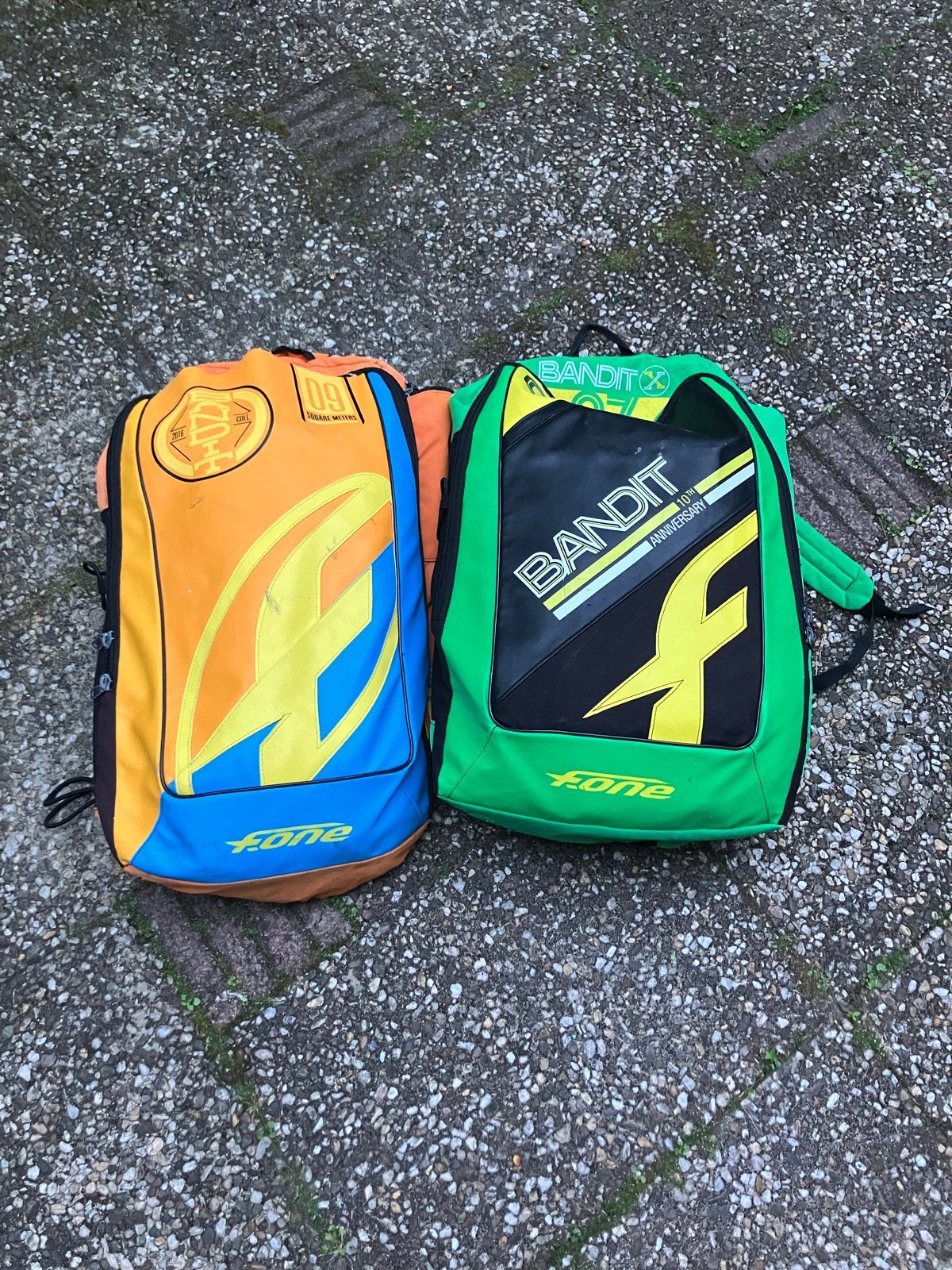 F-one Bandit 7m & 9m, Watersport en Boten, Kitesurfen, Geen board, Ophalen of Verzenden, Gebruikt, 9 m²