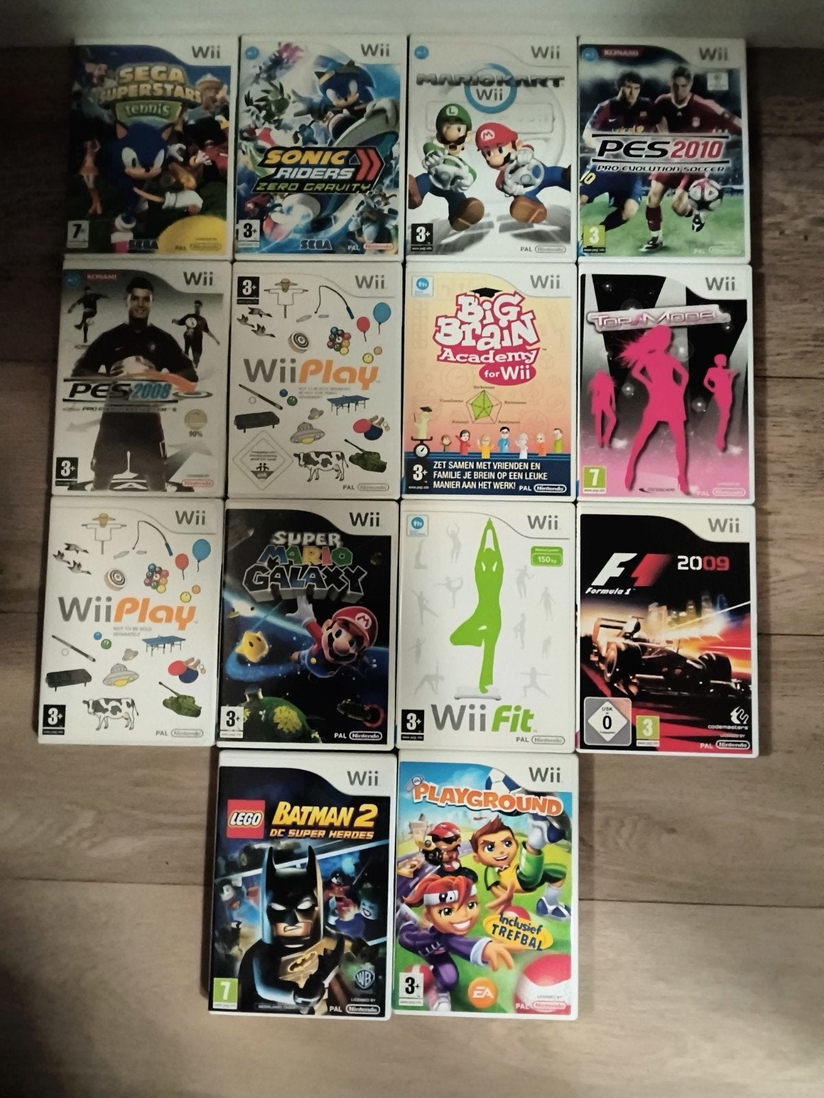Diverse Nintendo Wii games, Ophalen of Verzenden, Zo goed als nieuw, Sport, 3 spelers of meer