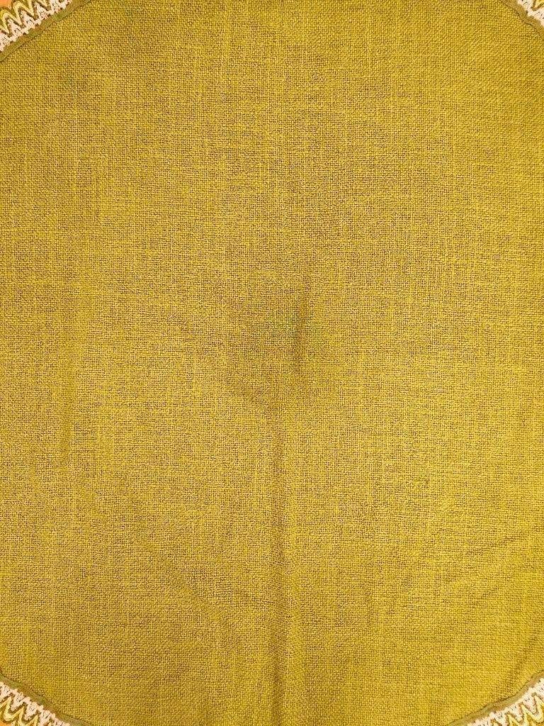 Groen rond tafelkleed 140/140, Djt@dejuistetoon.eu, Ophalen of Verzenden, Zo goed als nieuw, Mon Plaisir 19, Etten-Leur, Netherlands