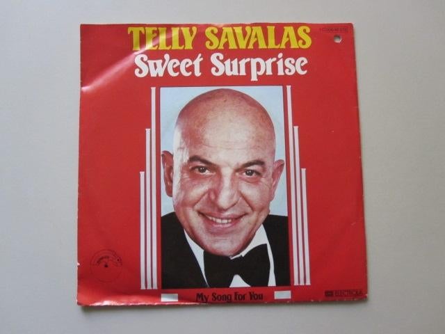 TELLY SAVALAS & PAM ROSE - sweet surprise - 7`, Ophalen of Verzenden, Gebruikt, Jazz en Blues