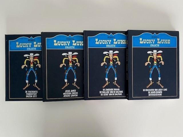 Lucky Luke, Hardcover integraal, Morris, 5 albums, Boeken, Stripboeken, Meerdere stripboeken, Ophalen of Verzenden, Zo goed als nieuw