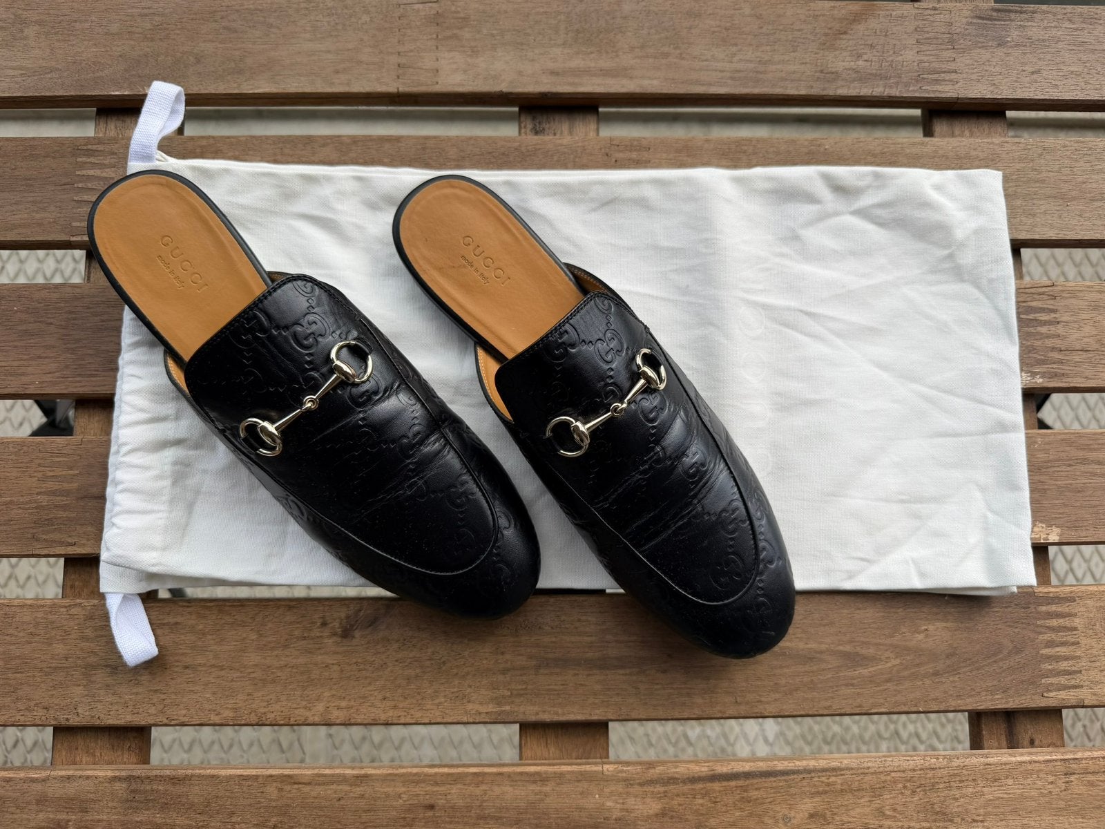 Gucci Loafers, Ophalen of Verzenden, Zo goed als nieuw, Instappers, Zwart