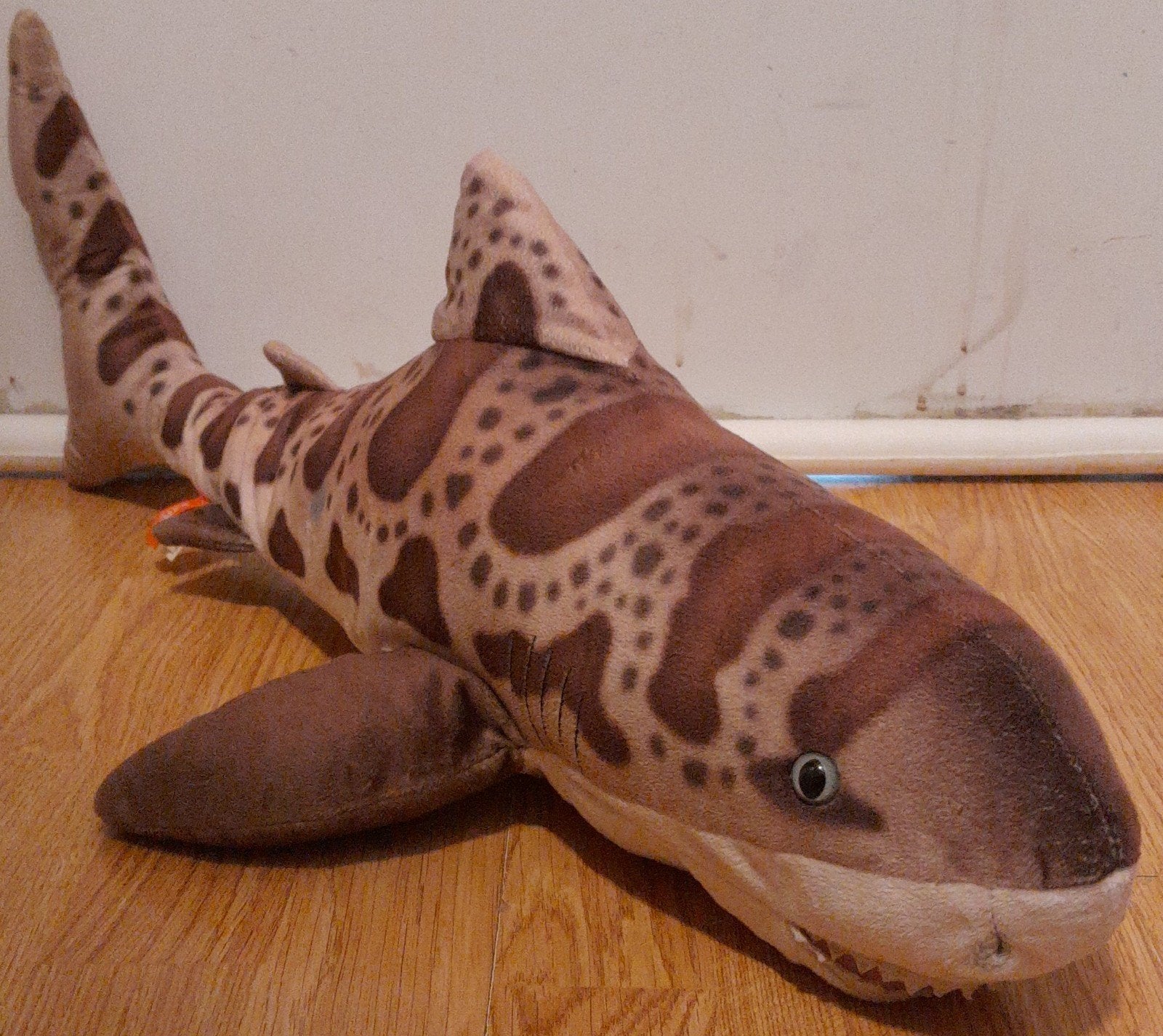 Knuffel haai grote Wild republic luipaardhaai, Overige typen, Ophalen of Verzenden, Zo goed als nieuw, Middelgroot (20 tot 80 cm)