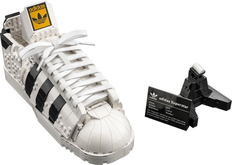 Lego | Sculptures | Adidas Originals Superstar | 10282, Lego, Overige thema's, Lego, Nieuw