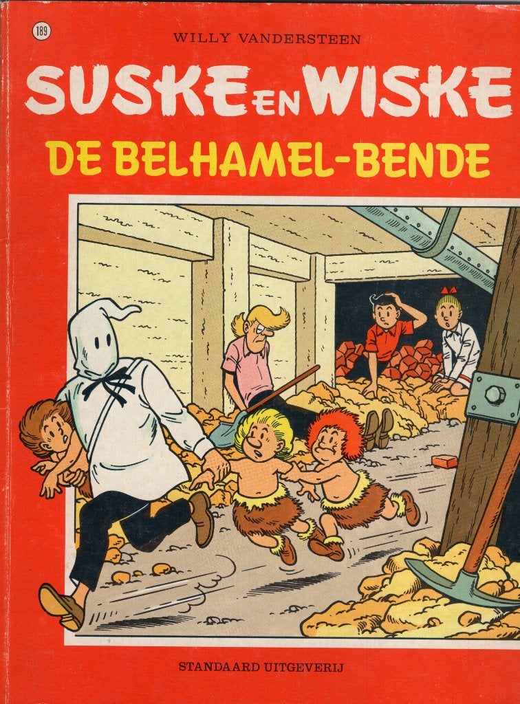 Suske en Wiske De Belhamel-Bende - Willy Vandersteen BOEK, Eén stripboek, Ophalen of Verzenden, Gelezen, Willy van der Steen.