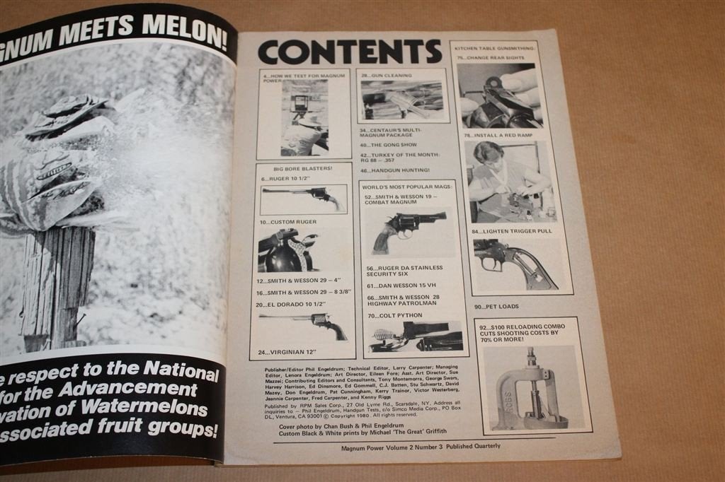 Magnum Power Vol. 2 No. 3 — Vintage Wapenmagazine 1980, Boeken, Ophalen of Verzenden, Tweede Wereldoorlog, Gelezen, Overige onderwerpen