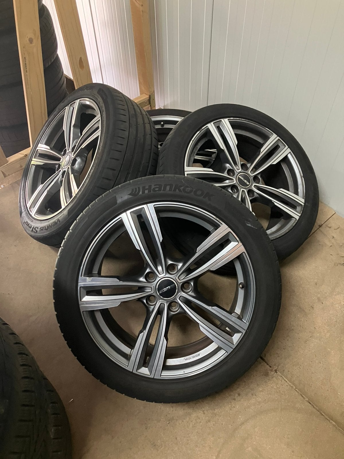 Transporter bmw X3 X5 19 inch GMP, Banden en Velgen, Personenwagen, Zomerbanden, Ophalen