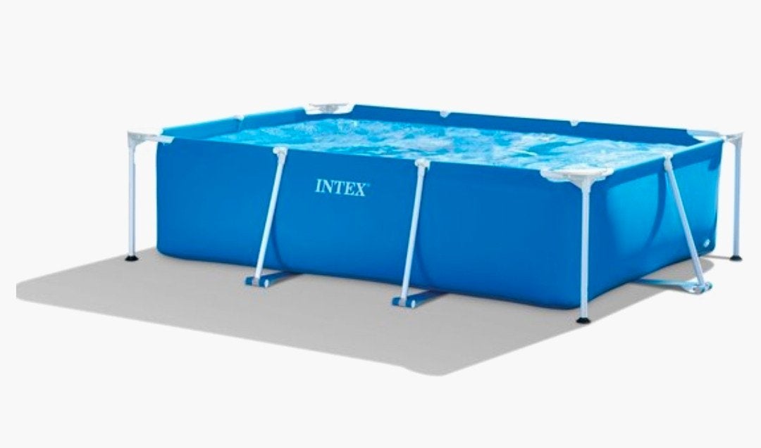 GRATIS: Compleet zwembad met zandfilterpomp en accessoires, Tuin en Terras, Ophalen, Gebruikt, Opzetzwembad, 200 tot 400 cm