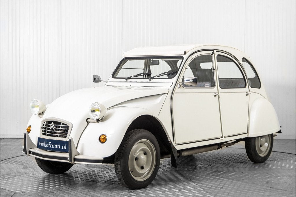 Citroën 2CV 2CV6 Club 40.000 km (bj 1986), Voorwielaandrijving, 2CV, 29 pk, Wit