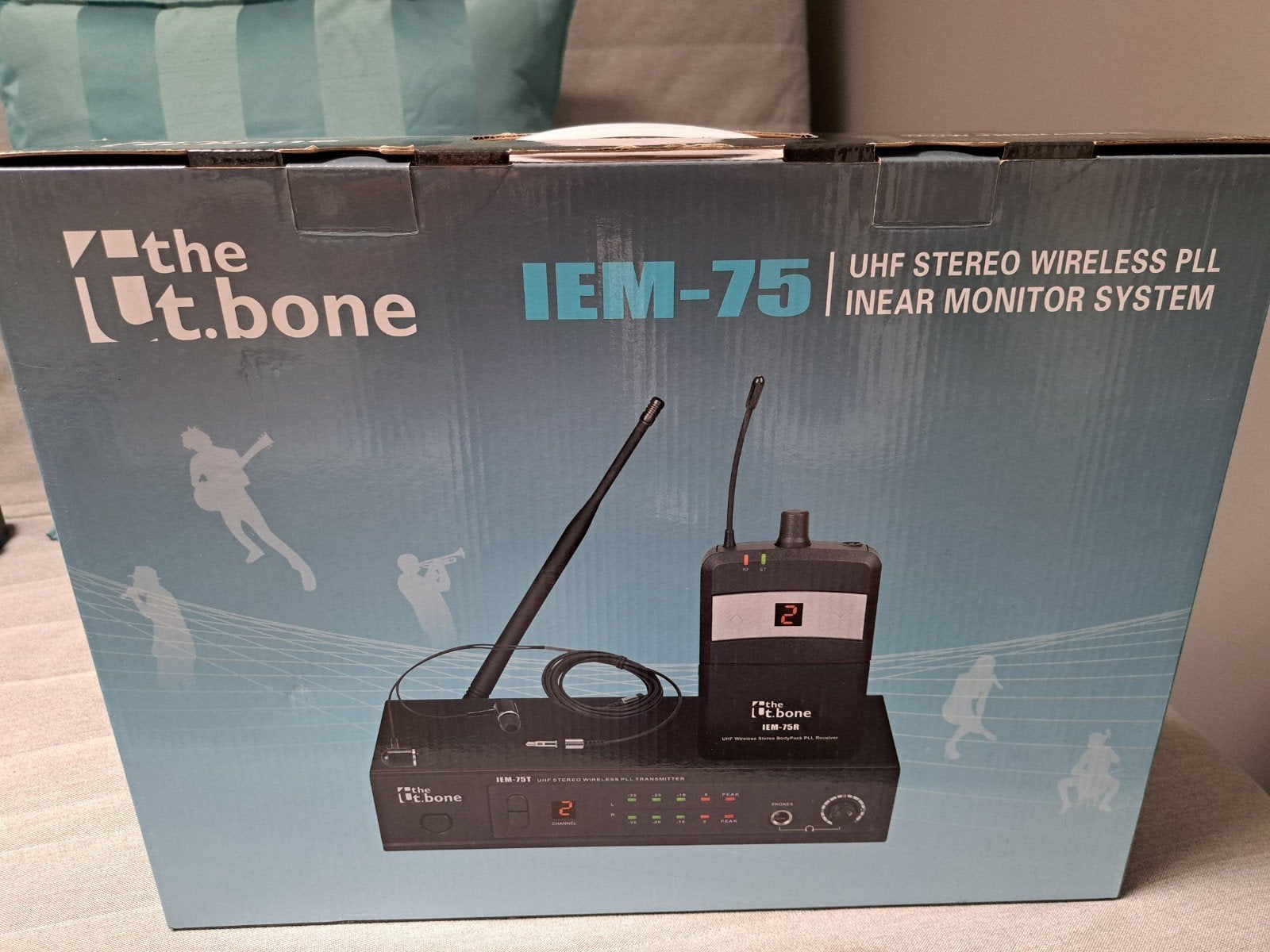 Nieuw!  T-bone IEM 75 draadloos in ear systeem., Verzenden, Nieuw, Overige instrumenten