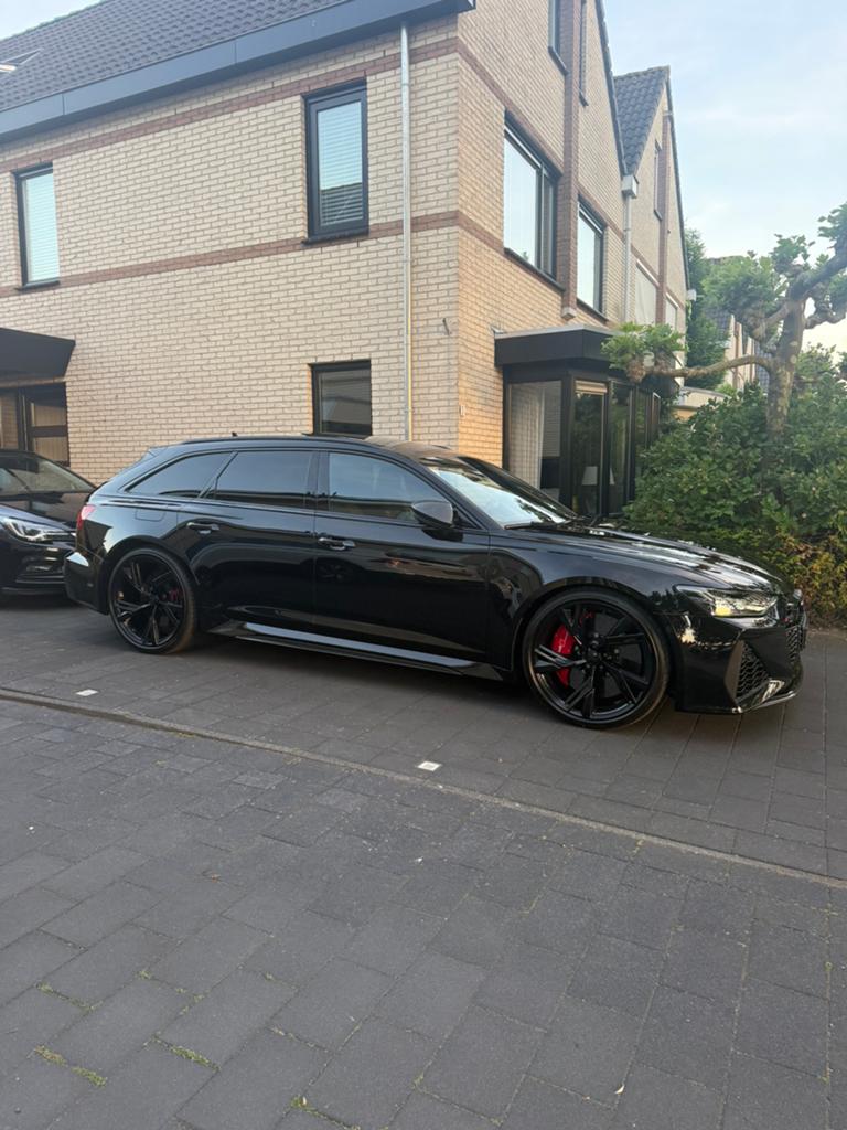 Audi A6 RS6 Tfsi Quattro 600pk Tiptronic 2020 Zwart, Auto's, Automaat, 8 cilinders, 600 pk, Zwart