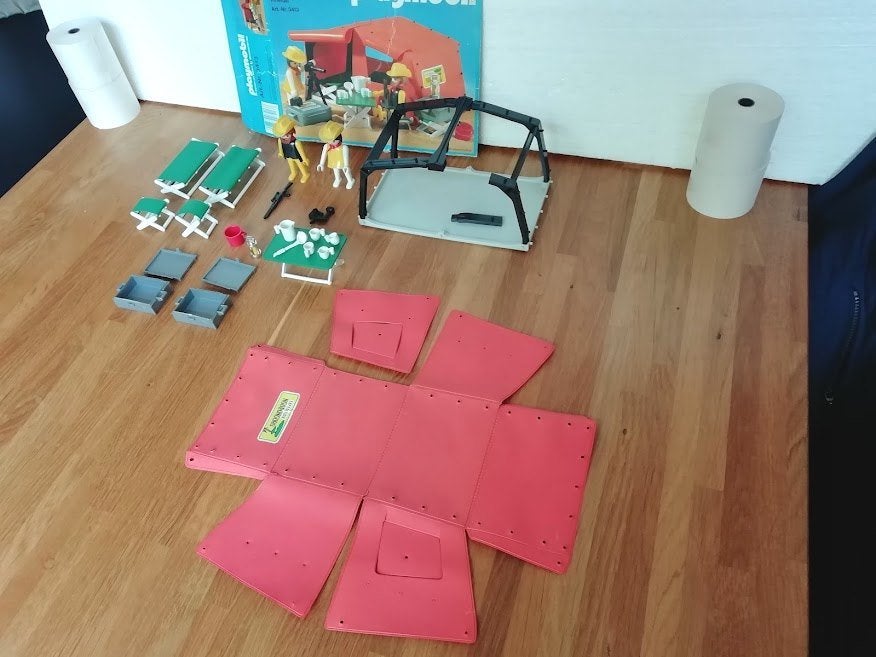 Playmobil safari tent nr.3413, Ophalen of Verzenden, Gebruikt