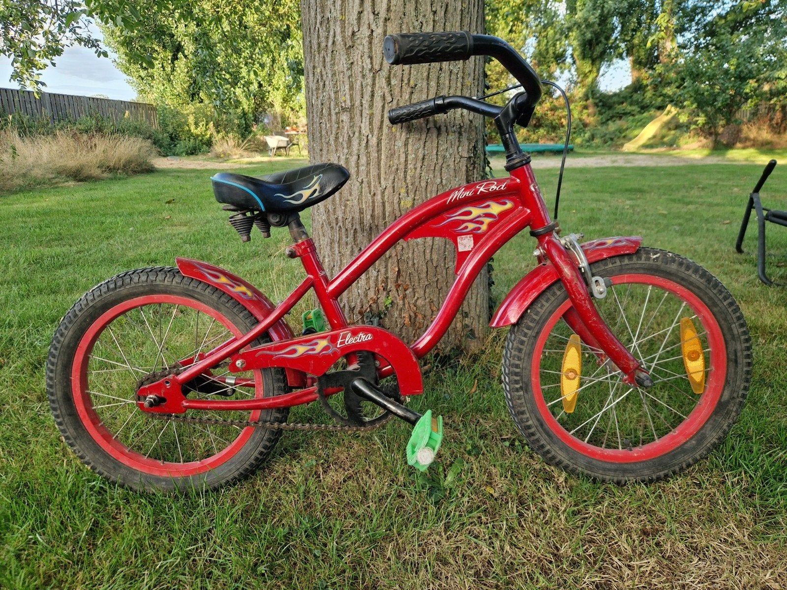 Mini Rod Electra kinderfiets - Rood, Ophalen, Terugtraprem, Electra, 16 tot 20 inch