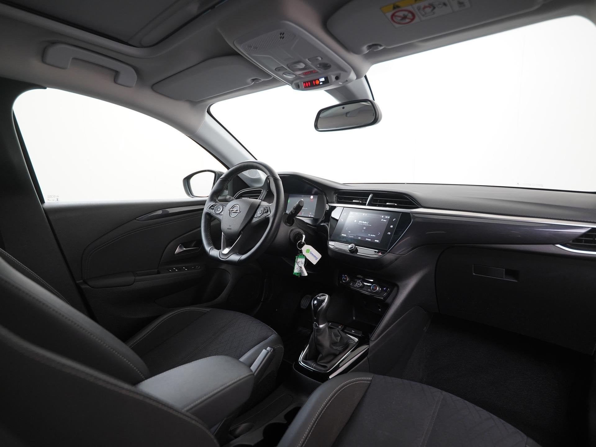 Opel Corsa 1.2 Elegance | Panoramadak | Stoel/Stuurverwarmin, Voorwielaandrijving, Stof, Gebruikt, Euro 6
