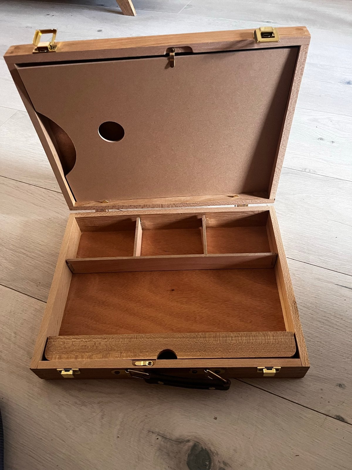 Houten Schilderskoffer - B39 L30 D4,5, Ophalen of Verzenden, Nieuw, Overige typen