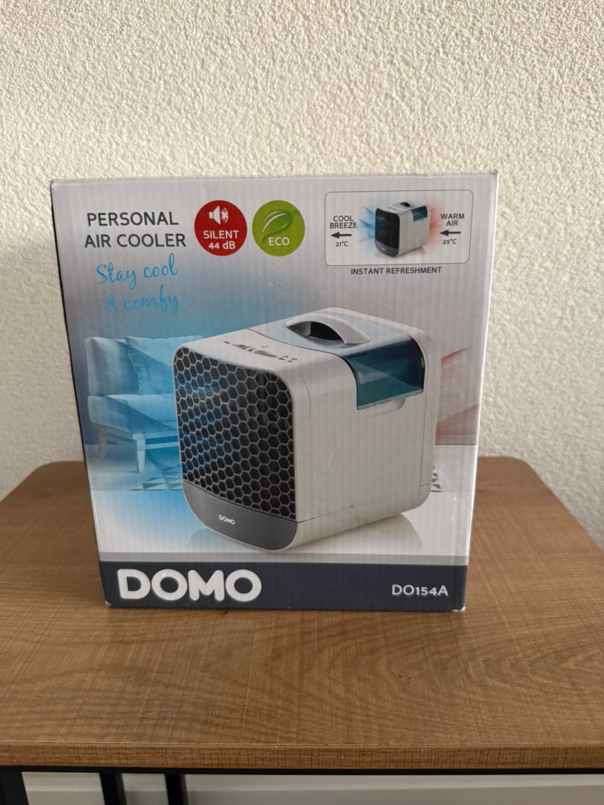 Air cooler, Tafel- of Grondventilator, Minder dan 60 m³, 2 snelheden, Ventileren