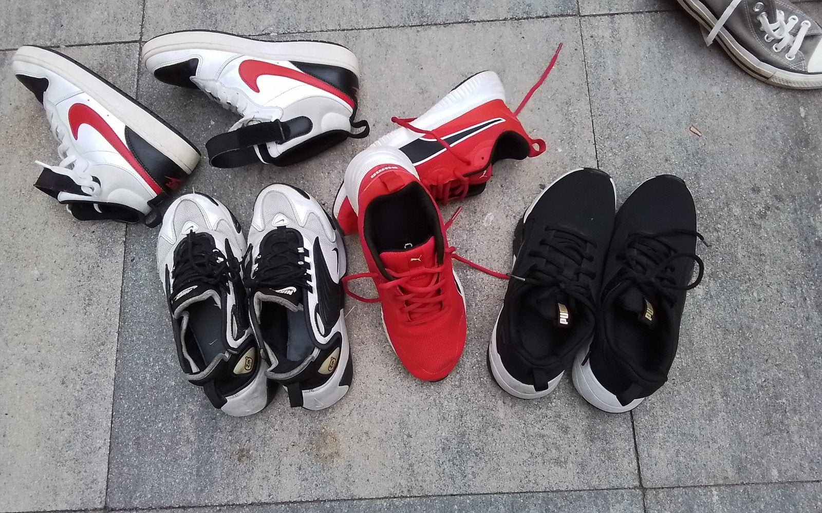 Sneaker maat 38, Ophalen of Verzenden, Zo goed als nieuw, Wit, Sneakers of Gympen