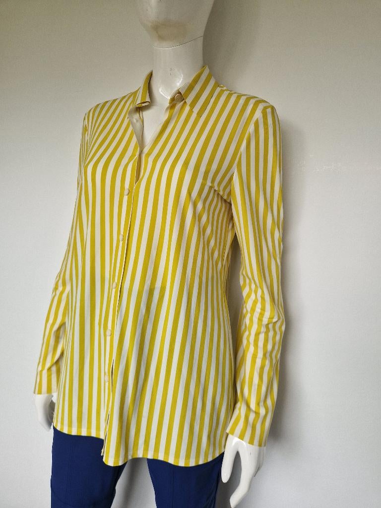 Trvl Drss blouse. Maat L, Geel/wit gestreept, Kleding | Dames, Trvl Drss, Nijmegen, Geel, Ophalen of Verzenden