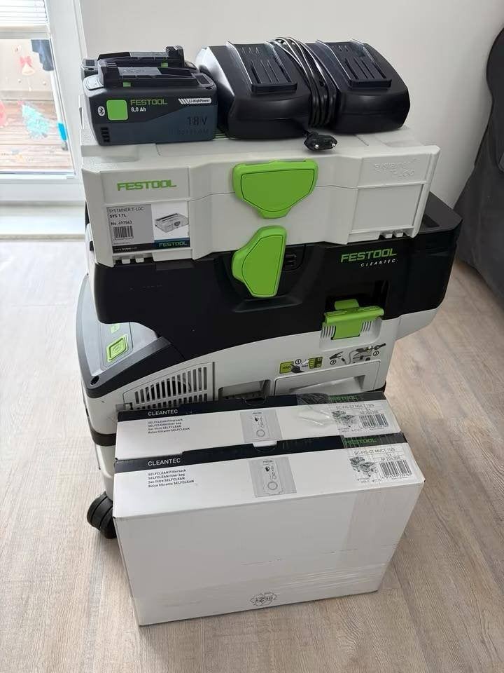Festool CTLC accu stofzuiger Nieuw!., Ophalen, Nieuw, Overige typen