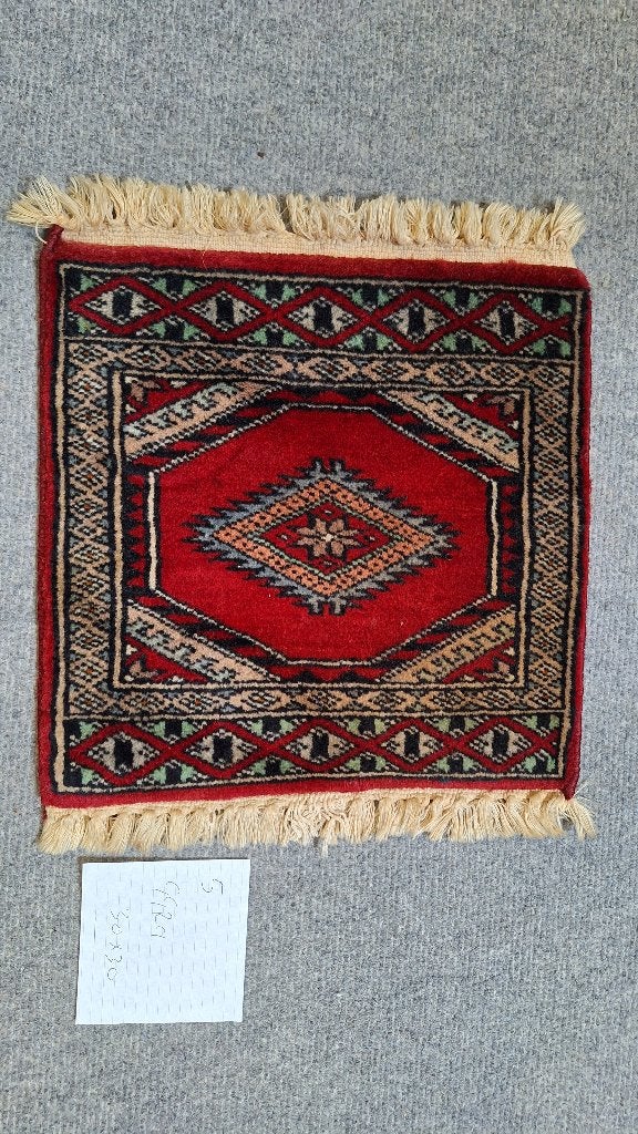 Perzisch tapijt, Huis en Inrichting, Stoffering | Tapijten en Kleden, Ophalen, Minder dan 50 cm, Gebruikt, Vierkant