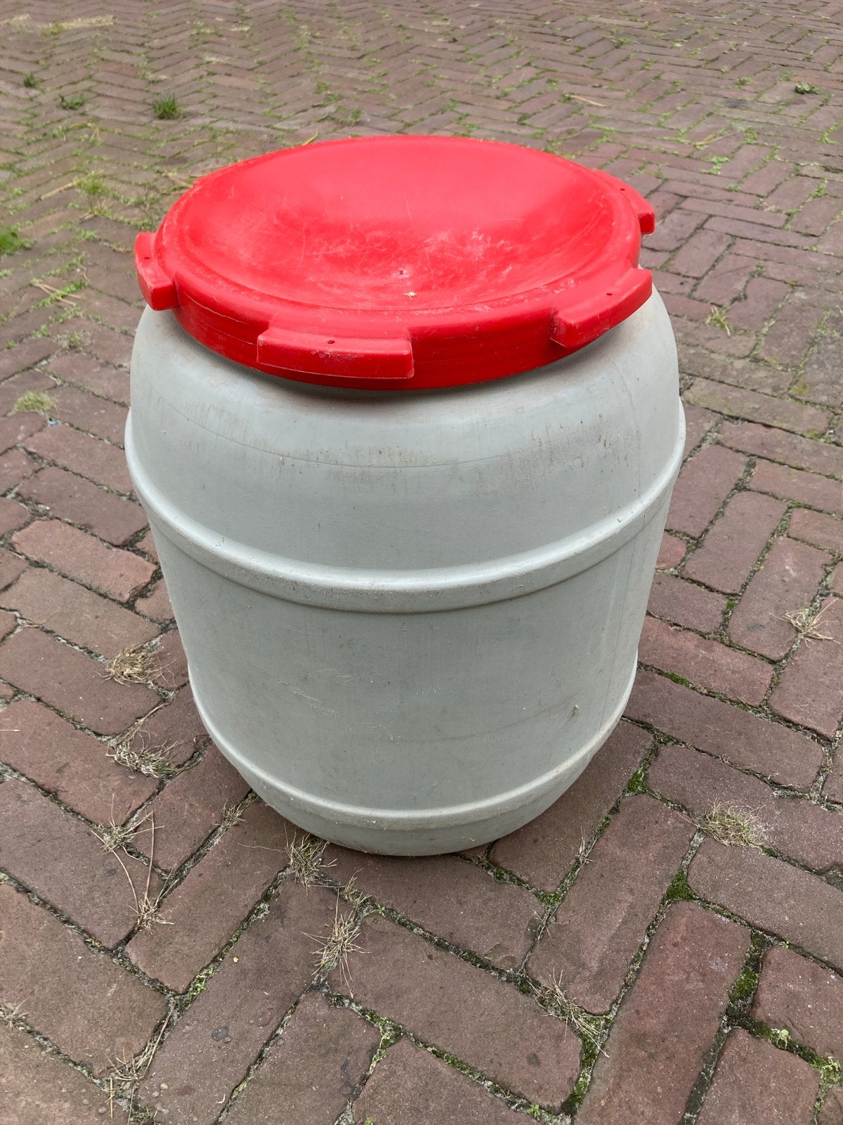 Curver Plastics Holland zuurkoolvat voer ton, Ophalen, Gebruikt