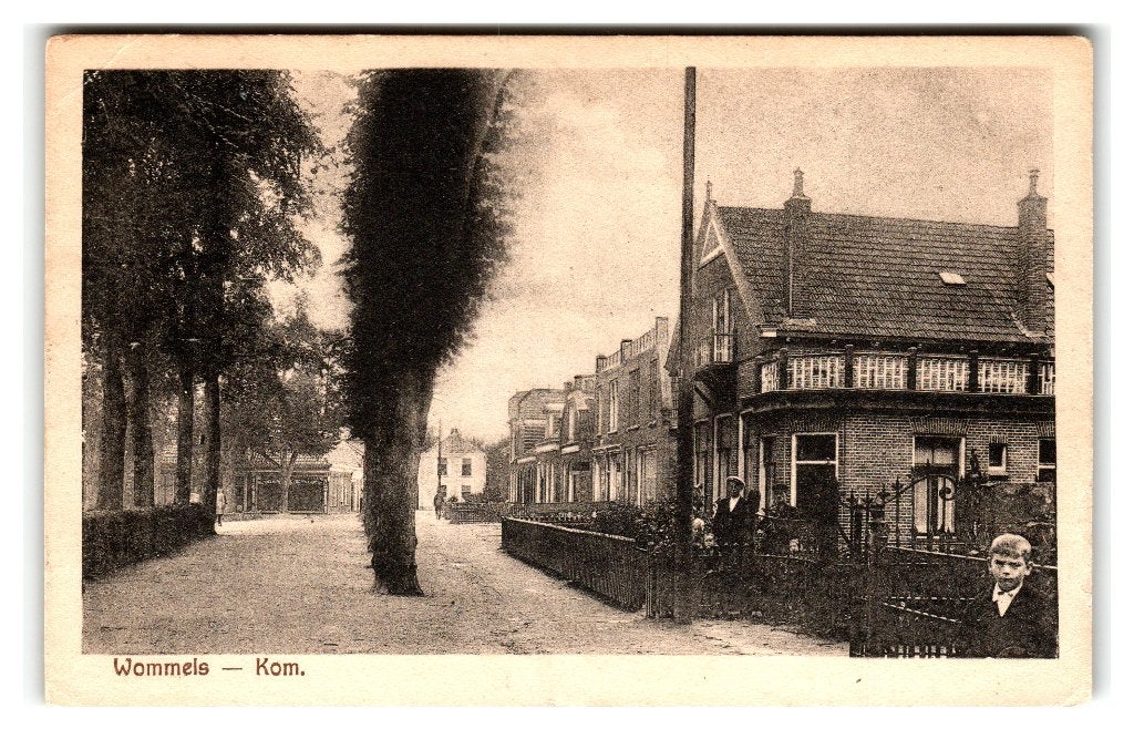 Wommels, Kom, Ophalen of Verzenden, 1920 tot 1940, Gelopen, Friesland