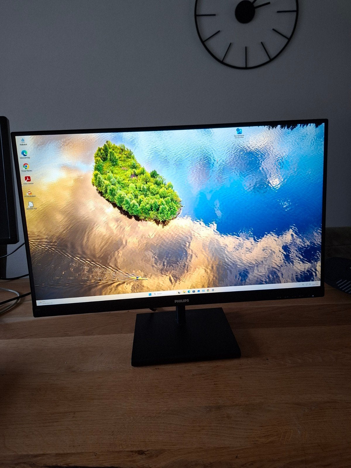 Philips 275E1 Monitor - 27 inch QHD (2K) 60Hz €99, Ophalen, Philips, IPS, Zo goed als nieuw