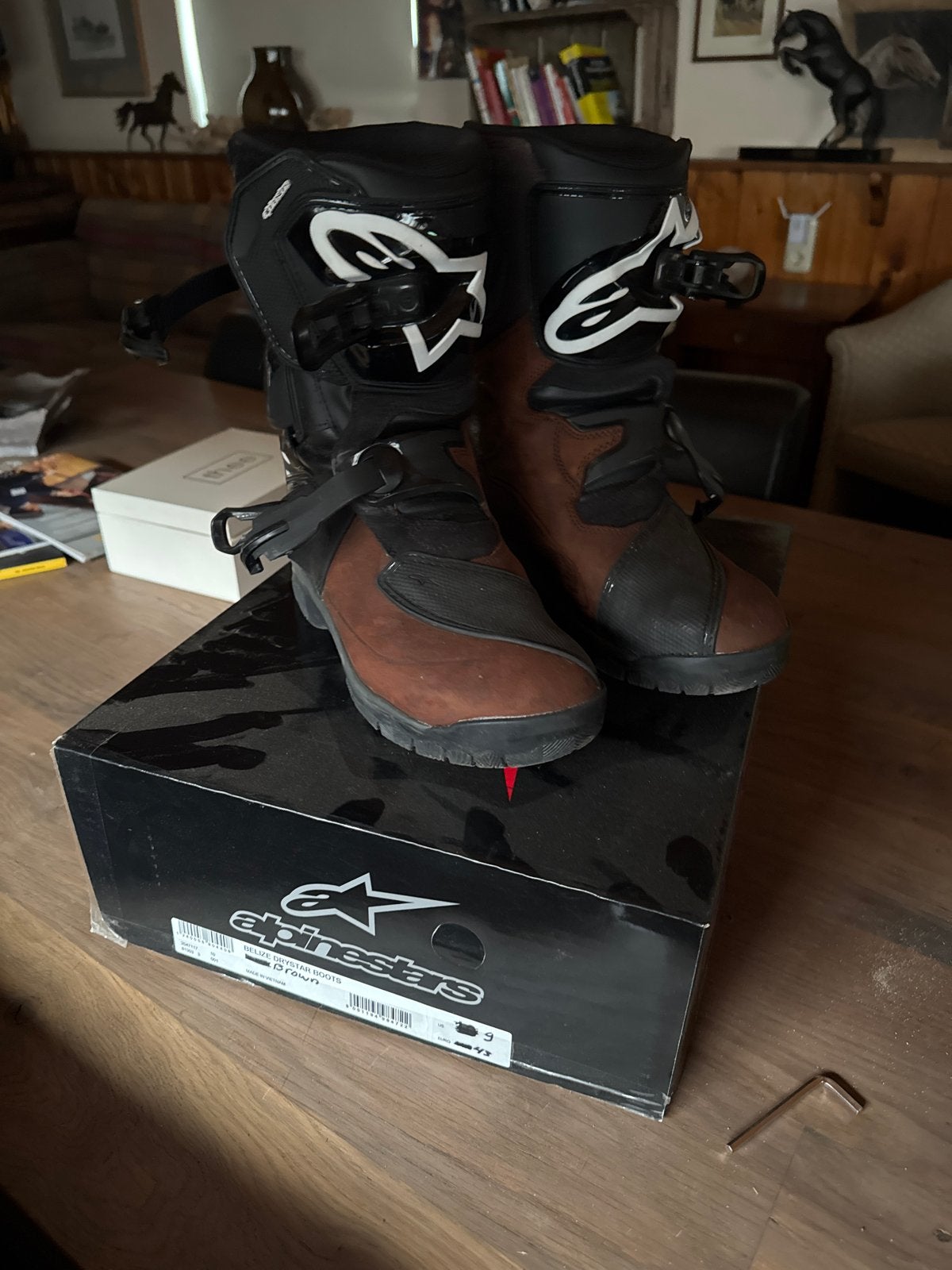 Alpinestars Belize Drystar Motorlaarzen - Maat 43, Ophalen of Verzenden, Tweedehands, Heren, Laarzen