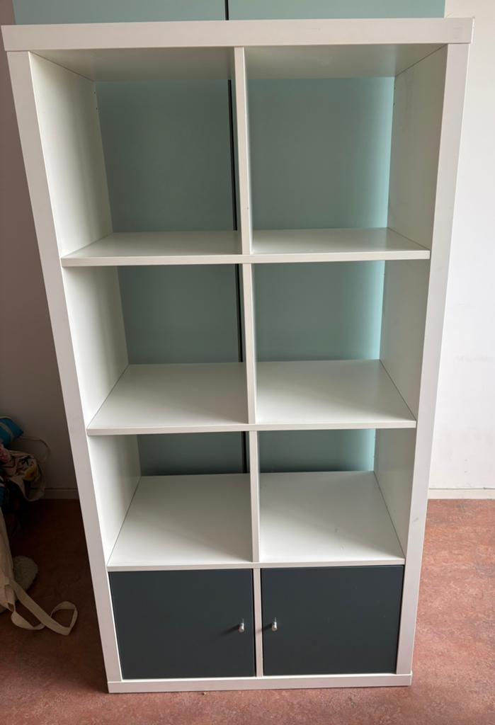 Ikea kast Kallax, Ophalen, Gebruikt, 25 tot 50 cm, 50 tot 100 cm