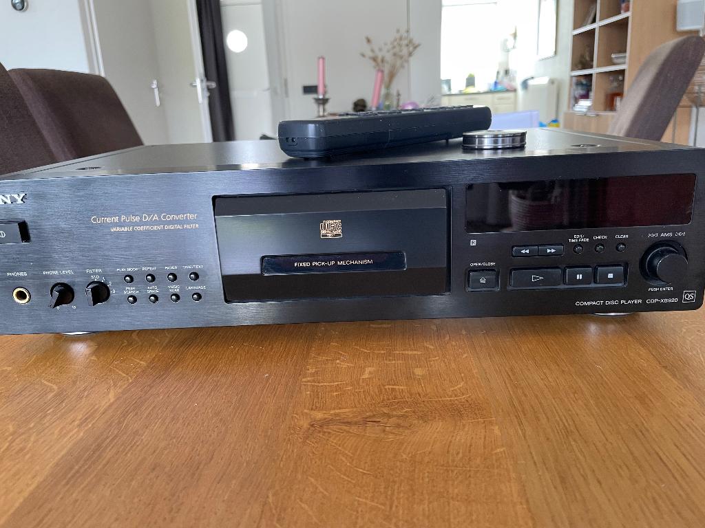Sony CDP-XB920 helemaal compleet, Audio, Tv en Foto, Cd-spelers, Ophalen, Zo goed als nieuw, Sony