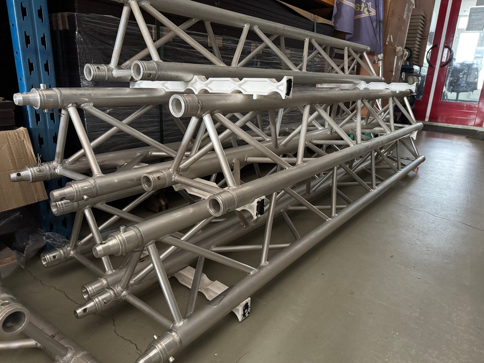 Global truss - Driehoek - 2 en 2,5 meter met 90gr hoeken, Ophalen, Zo goed als nieuw, Overige typen