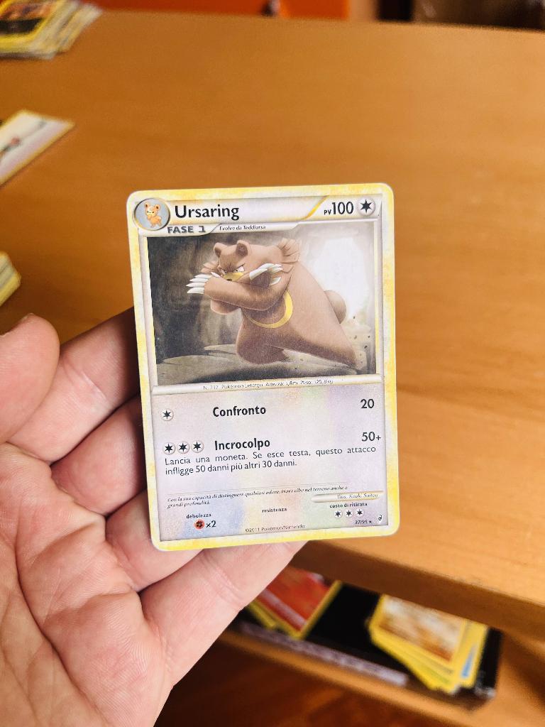 Ursaring 37/95 Call of Legends Pokemon, Verzenden, Zo goed als nieuw, Losse kaart, Foil