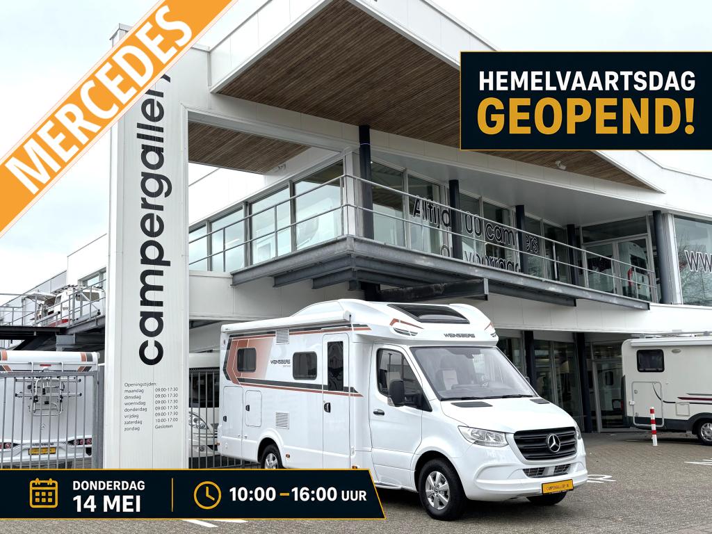 Weinsberg CaraLoft 640 MERCEDES AUTOMAAT ENKELEBEDDEN HEFBED, Caravans en Kamperen, Automaat, Bedrijf, Diesel, 6 tot 7 meter