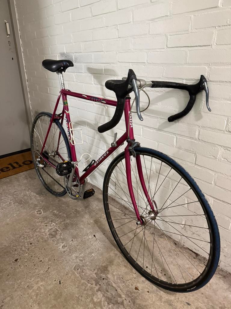 Klassieke Batavus racefiets framemaat 56 met frame remmen, Ophalen, Gebruikt, Velgrem, Batavus