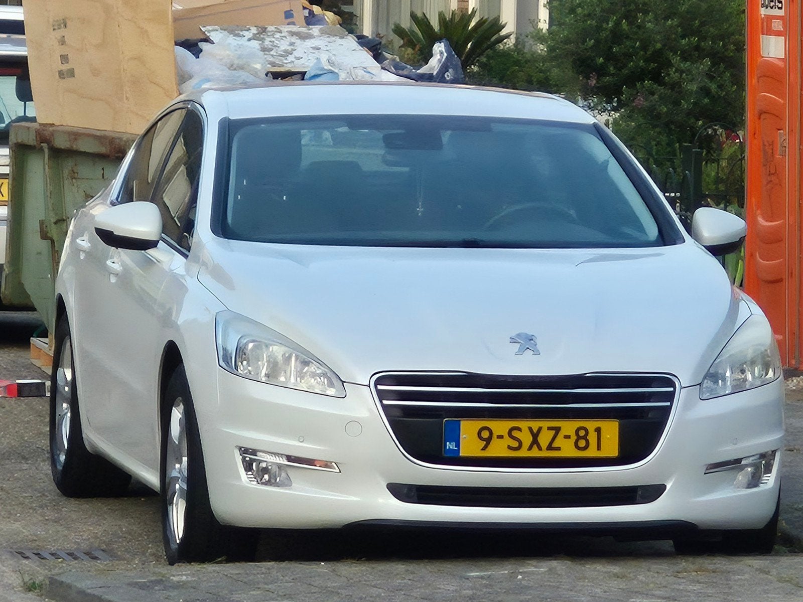 Peugeot 508 1.6 THP 115KW/156PK 2013 Wit, Stof, Zwart, Parkeersensor, Wit