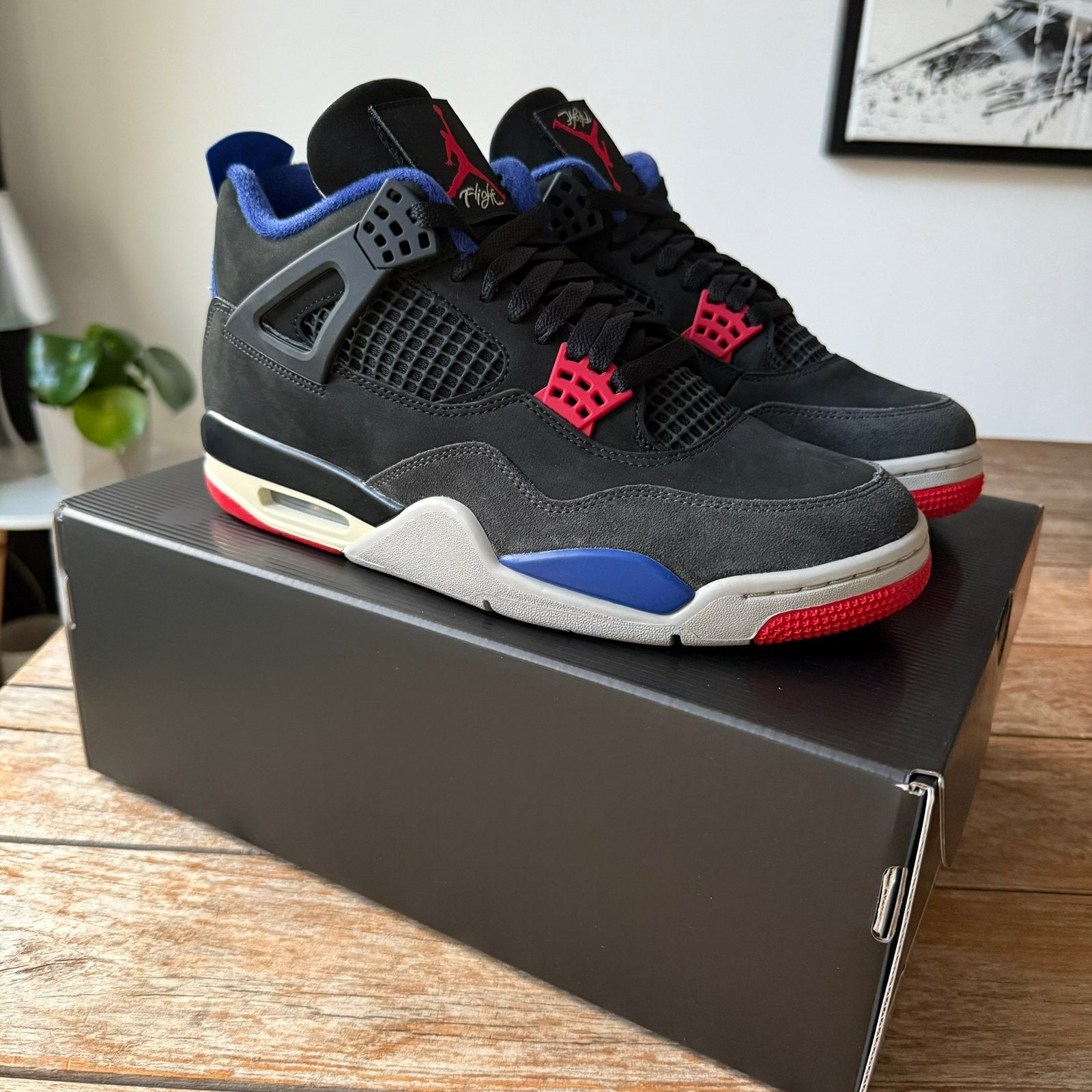 Nike Air Jordan 4 Rare Air maat 43, Zwart, Nieuw, Ophalen of Verzenden, Sneakers of Gympen