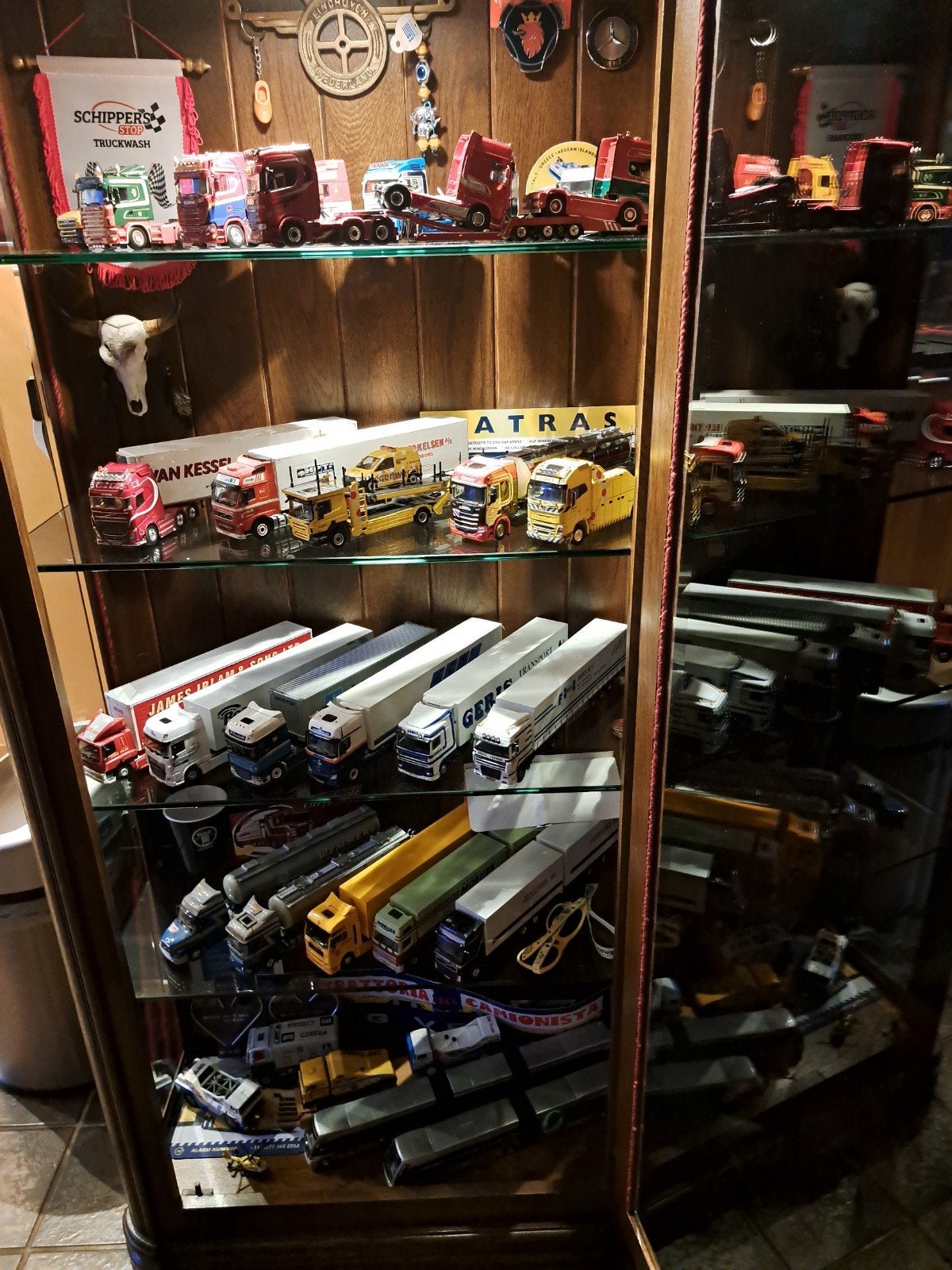 Complete verzameling 1:50 trucks tekno/wsi, Hobby en Vrije tijd, Modelauto's | 1:50, Ophalen