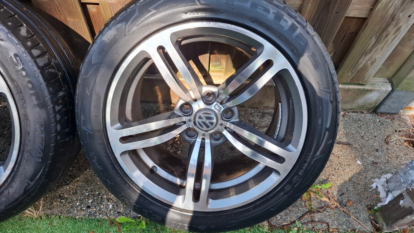Volkswagen Transporter Velgen met Banden 255/45R18 5x120, Auto-onderdelen, Banden en Velgen, Ophalen, 18 inch, 255 mm, Banden en Velgen