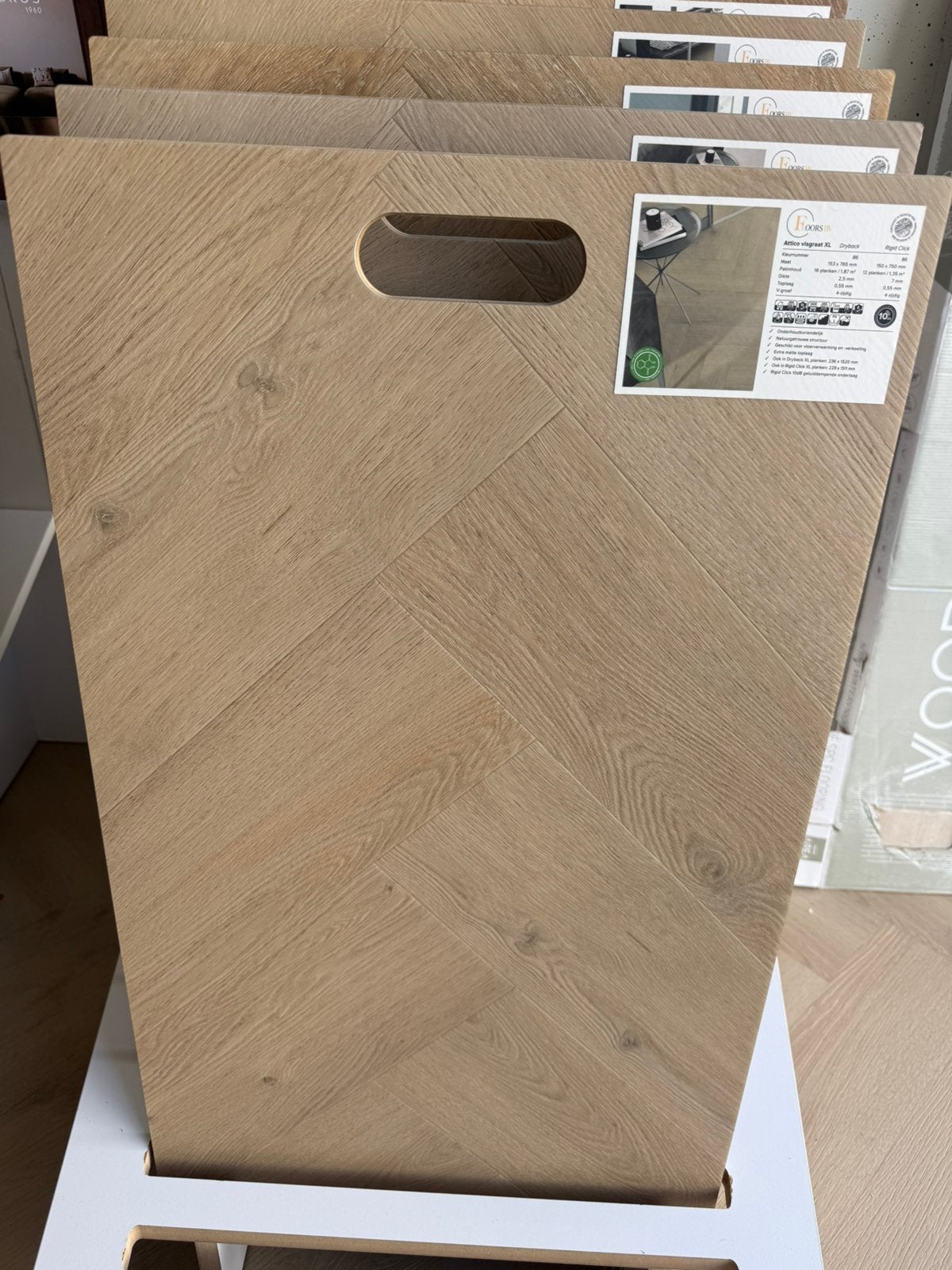 Foto 13 van PVC VISGRAAT VAN BELAKOS – GELEGD €55,- PER M²