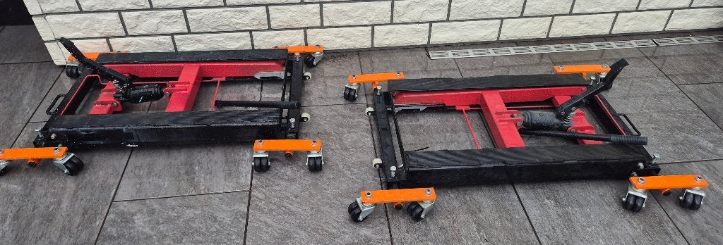 Professionele Motor-Mover met Hydraulische Hefinrichting, Ophalen